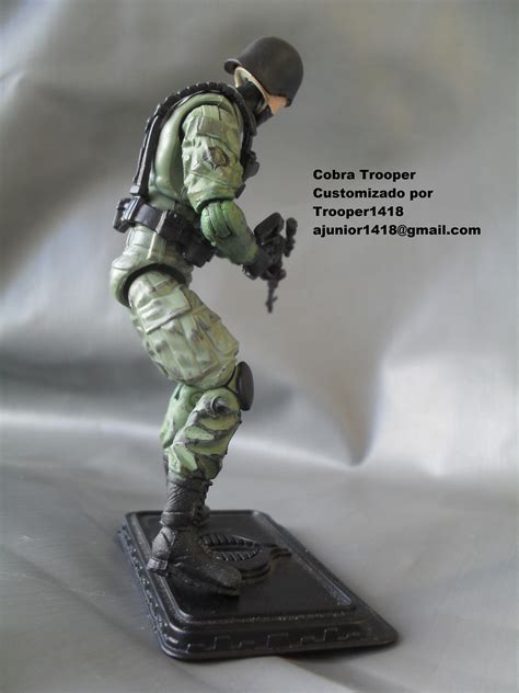 Gi Joe Custom Action Figures Cobra Trooper 30th Navy Assault Team