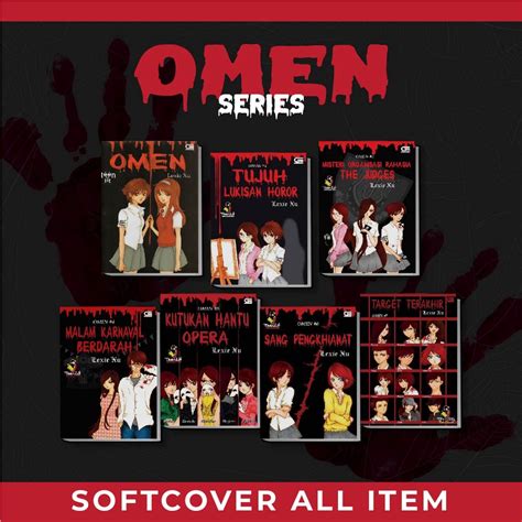 Jual NOVEL OMEN SERIES LEXIE XU OMEN TUJUH LUKISAN HOROR MISTERI ORGANISASI RAHASIA THE