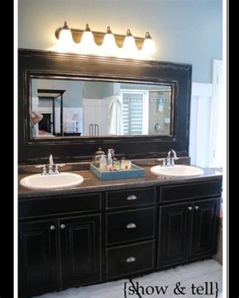 Diy large beadboard molding mirror using mdf, a recycled mirror, beadboard, molding. Crown molding around mirror | Bathroom mirrors diy ...