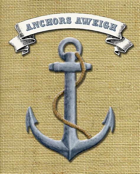 Anchors Aweigh Mixed Media By Ali Ricker Fine Art America