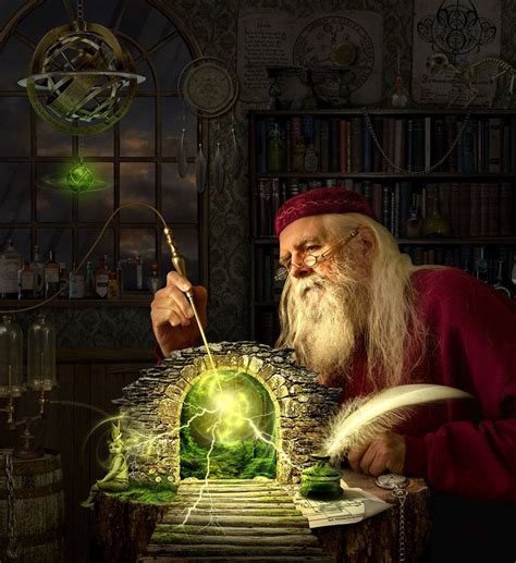 Alchemist Fantasy Wizard Fantasy Artwork Fantasy