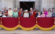 La famiglia reale inglese dal matrimonio della regina Elisabetta II a ...