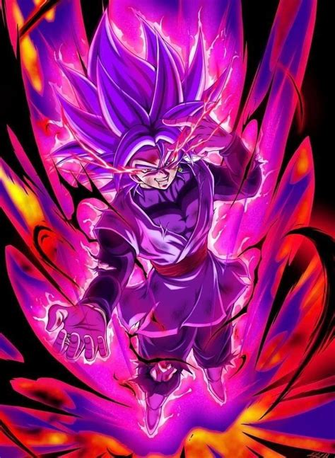 Goku Black Ssjr Maligno Goku Black Anime Dragon Ball Super Anime