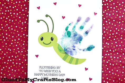 Handprint Butterfly Mothers Day Keepsake