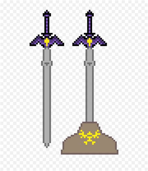 Master Sword Pixel Art Pixel Master Sword Pngmaster Sword Png Free