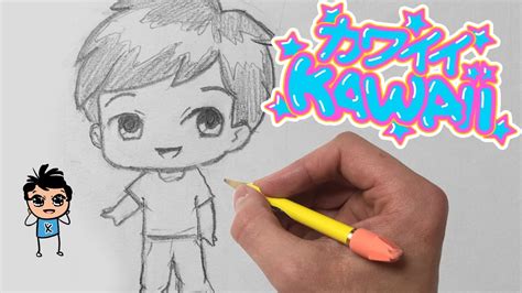 Mkiss l vartist (momot) ig: How To Draw a Kawaii Chibi BOY for Beginners - Easy Step by Step Tutorial - YouTube