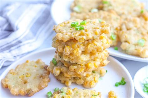 Crispy Corn Fritters With 10 Variations And Dipping Sauces