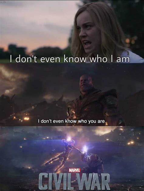 Thanos I Don T Even Know Who You Are Trend Meme