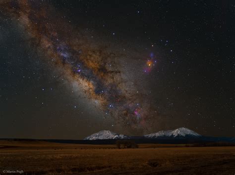 Milky Way Over The Spanish Peaks In Colorado 1675x1250