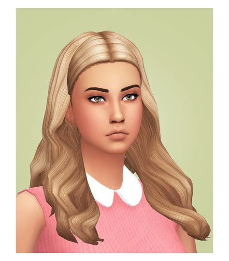Pin On Sims 4 Clay And Clayified Hair