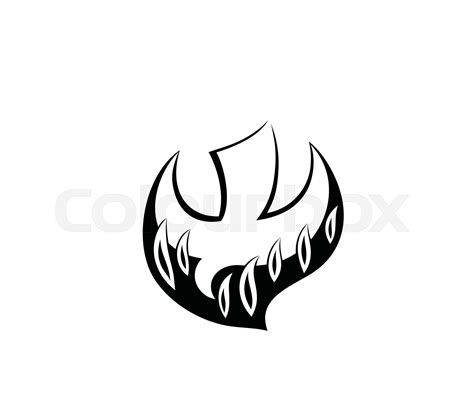Holy Spirit Fire Fire Art Icon Stock Vector Colourbox
