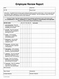 Printable Employee Review Forms – Fill Online, Printable For Blank ...