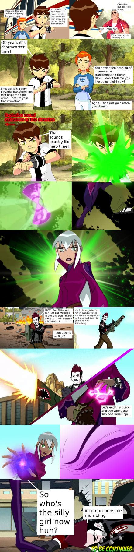 A Charming Beach Day Pt 1 Ben 10 Tg Story By Cooki45 On Deviantart