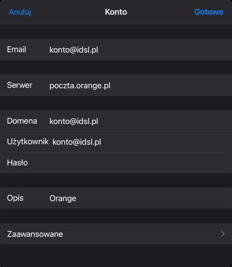 Pocztaorangepl Pomoc