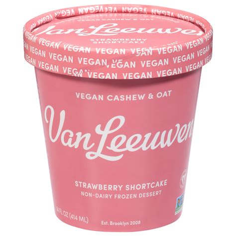 Save On Van Leeuwen Non Dairy Frozen Dessert Strawberry Shortcake Order