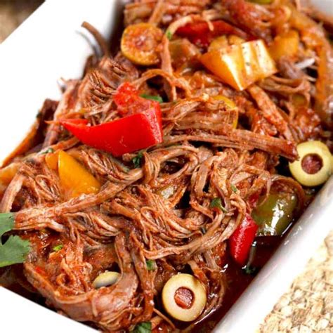 Cuban Ropa Vieja Recipe Slow Cooker And Instant Pot Lemon Blossoms