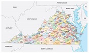 Virginia Maps & Facts - World Atlas