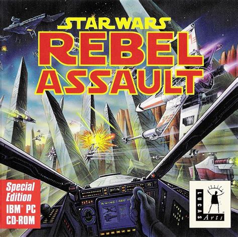 Star Wars Rebel Assault 1993 Box Cover Art Mobygames