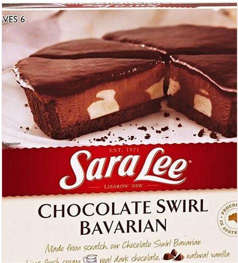 Sara Lee Chocolate Swirl Bavarian Pie Chocolate Swirl Sweet Treats Baking