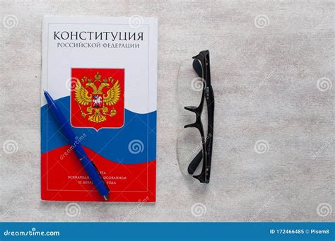 Constitution Of The Russian Federation Editorial Image Image Of