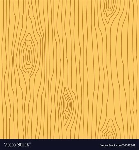 Wood Grain Texture Seamless Wooden Pattern Vector Image