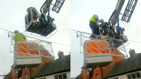 ‘thrilling Rescue’ After Man Is Stuck For Two Hours In Broken Cherry Picker Bt