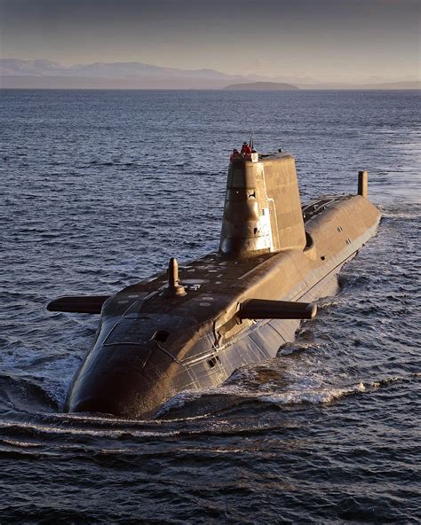 S 120 Hms Ambush Astute Class Nuclear Powered Fleet Submarine Of The