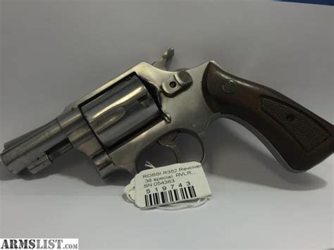 Armslist For Sale Rossi 38 Special R352 5 Round Chrome Revolver