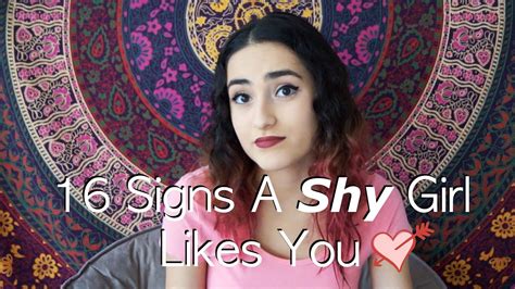 16 Signs A Shy Girl Likes You Youtube