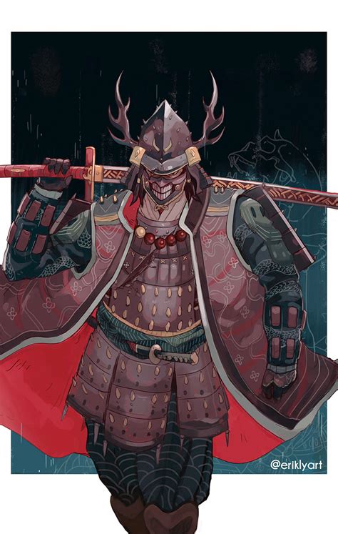 Artstation Kensei Samurai For Honor
