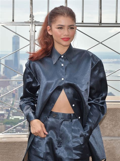 Homecoming, there was a lot of secrecy about what. ZENDAYA at Spider-man: Far from Home Photocall at Empire ...
