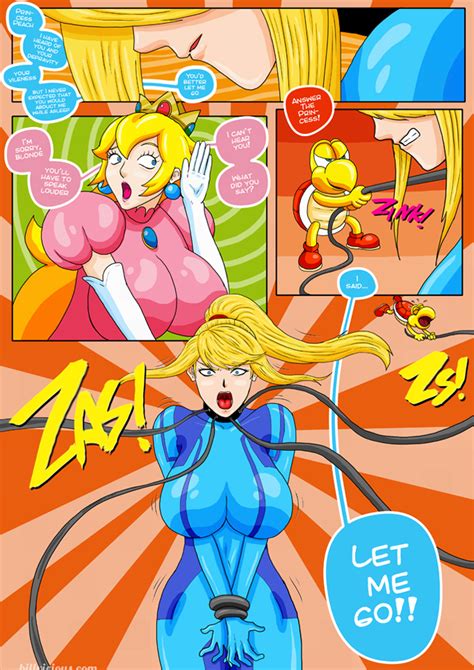 Nintendo Fantasies Peach And Samus Aran Teaser 1 By Billvicious