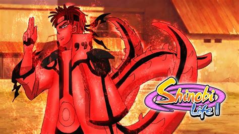 The 3 Tails Mastered Chakra Cloak Mode Experience In Shinobi Life 2