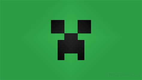 Free Download Minecraft Creeper Wallpaper Wallpapers Minecraft Creeper 1366x768 For Your