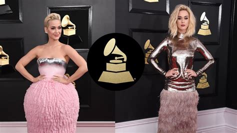 Top 9 Katy Perry Looks From The Grammys Youtube