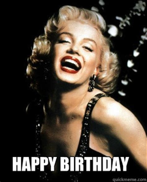 Marilyn Monroe Happy Birthday Meme