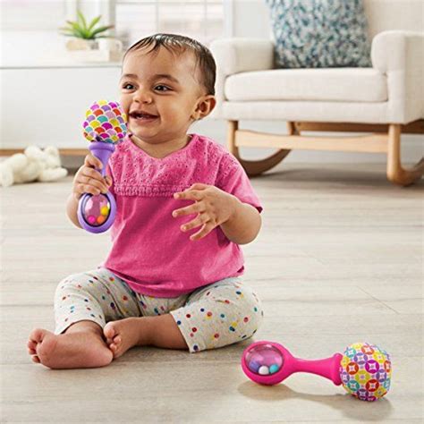 Fisher Price Rattle N Rock Maracas Blueorange Amazon