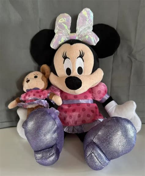 Disney Minnie Mouse Bow Tique Twinkle Bows 15 Tall Talking Plush