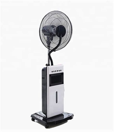 Indoor Home Mist Cooling Fan 16 Inch Mist Fan With Remote Control