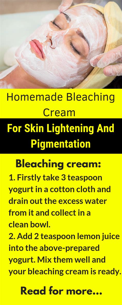 How To Bleach Your Skin At Home Easy