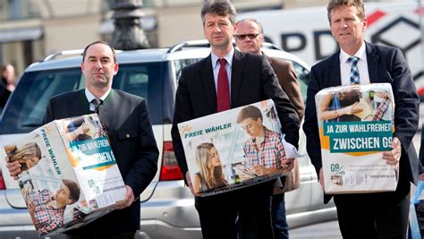 We did not find results for: G8-G9-Abitur in Bayern: Freie-Wähler-Volksbegehren kommt ...