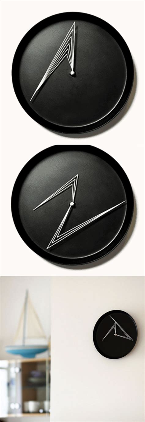 The Hands Of The Z Clock Are Lines That Wander Around The Face Of The