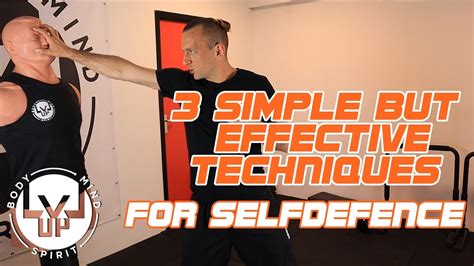 3 Simple But Effective Techniques For Self Defence Youtube