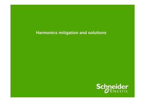 Pdf Ed18 Harmonics Mitigation Solutions · Pdf Filethe H3 Harmonic