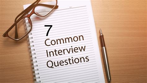 Seven Most Common Interview Questions And Answers Unspotted