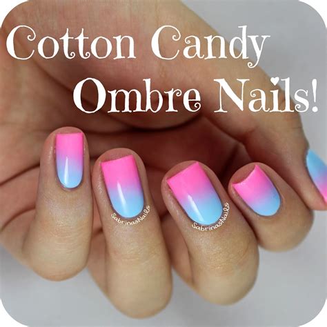 Sabrinas Nails Cotton Candy Ombre Nails