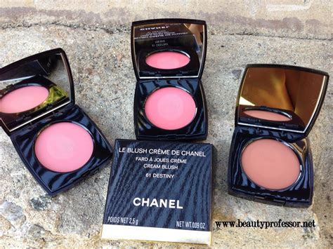 Beauty Professor Chanel Creme Blush Fall 2013 Collection