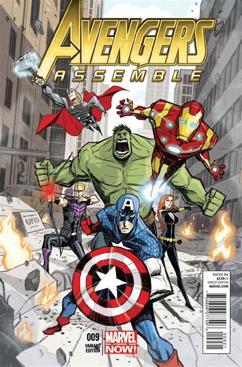 Image Avengers Assemble Vol 2 9 Rubio Variant Marvel Database