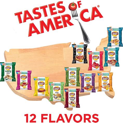 Tales Of The Flowers Lays Tastes Of America Trying 12 Unique Chip