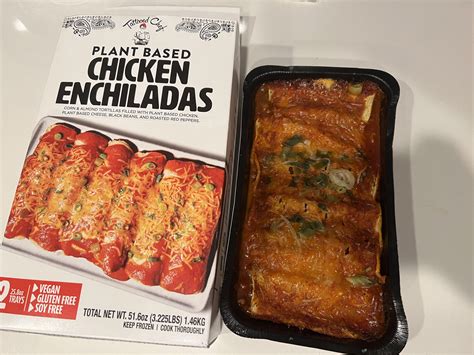 Tattooed Chef Plant Based Chicken Enchiladas Rfrozendinners